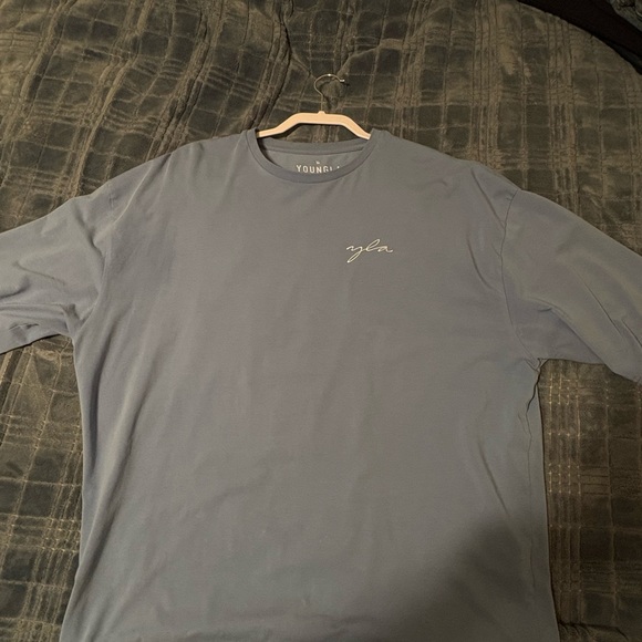 YoungLA Blue Super Sized Tee - Picture 3 of 3